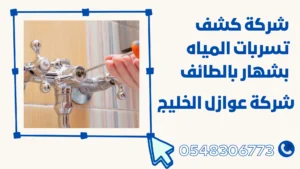 شركة كشف تسربات المياة بشهار بالطائف