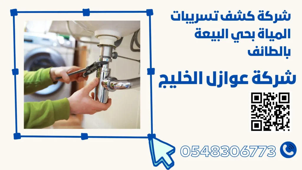 شركة كشف تسريبات المياة بحي البيعة بالطائف