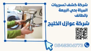 شركة كشف تسريبات المياة بحي البيعة بالطائف