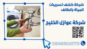 شركة كشف تسربات المياة بحي مسره بالطائف