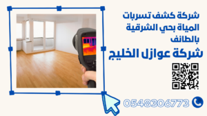 شركة كشف تسربات المياة بحي الشرقية بالطائف
